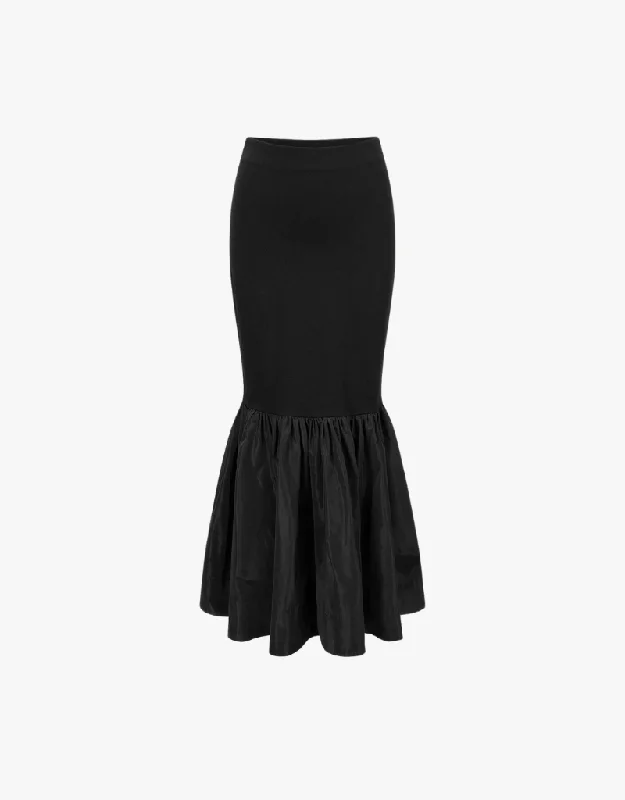 Staud Hawthorne Skirt in Black