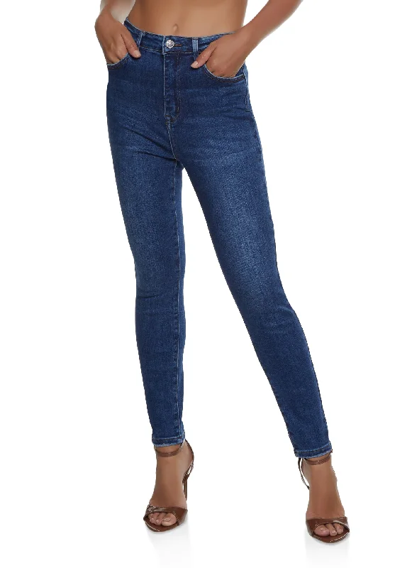 WAX Basic High Waisted Skinny Jeans