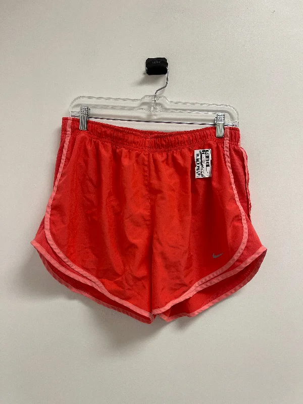 Athletic Shorts By Nike Apparel In Coral, Size: Xl