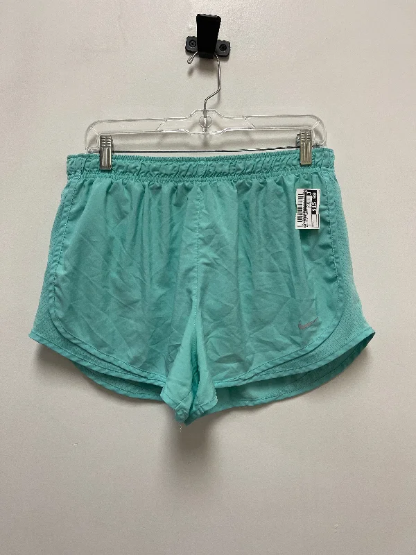 Athletic Shorts By Nike Apparel In Teal, Size: Xl