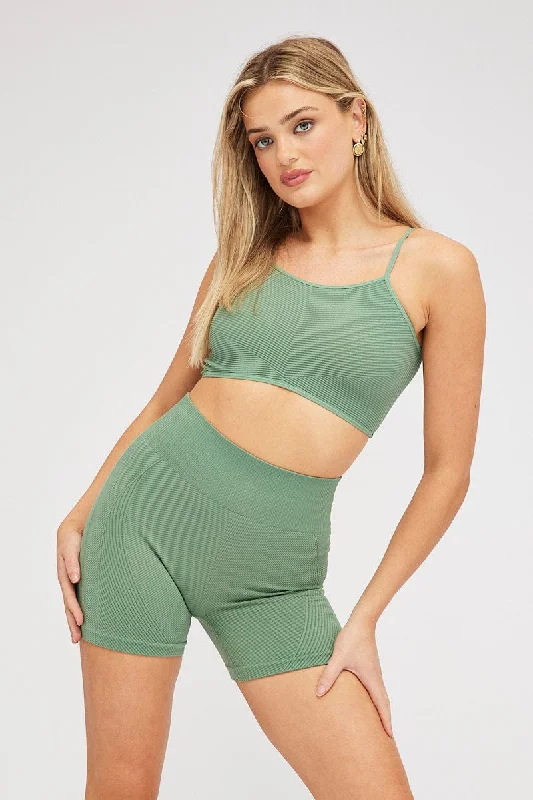 Green Bralette Seamless