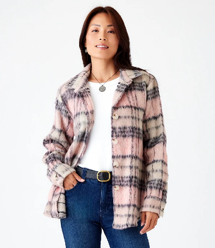 Plaid Shirt Jacket