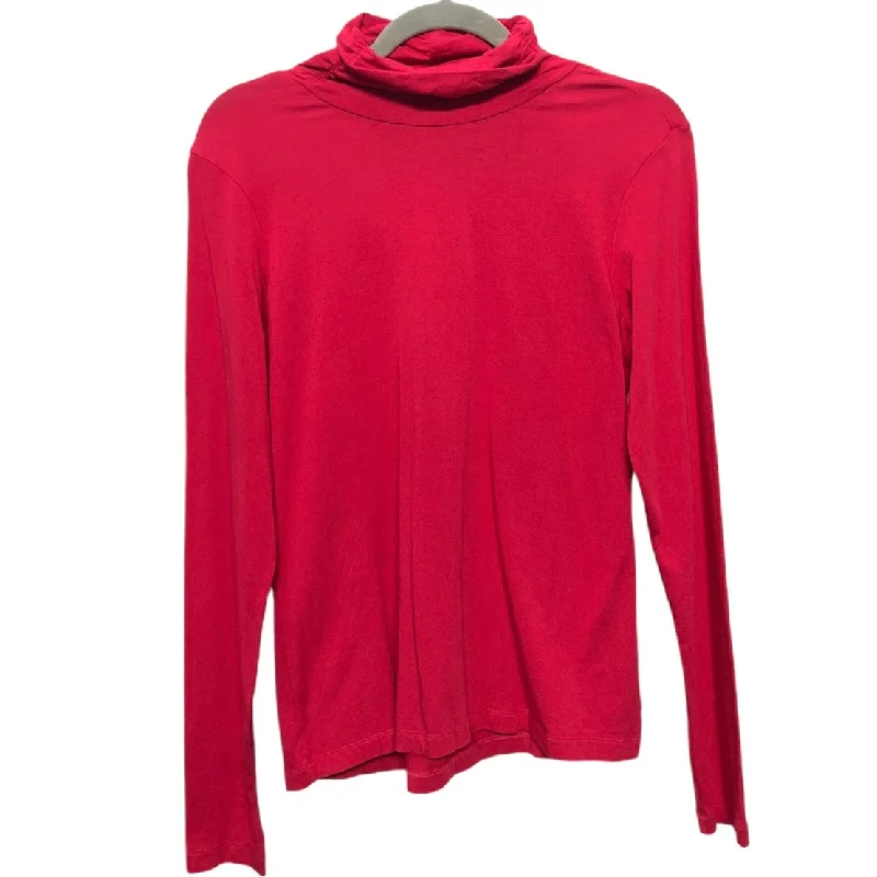 Top Long Sleeve By Aventura In Red, Size: M