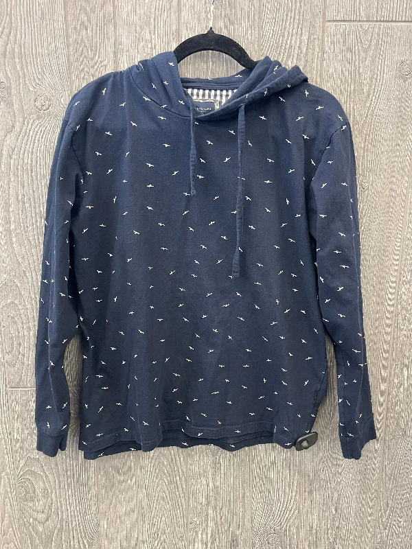 Top Long Sleeve By Clothes Mentor In Navy, Size: L