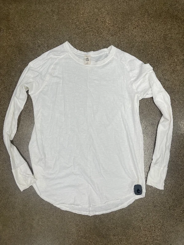 Top Long Sleeve By We The Free In White, Size: Xl