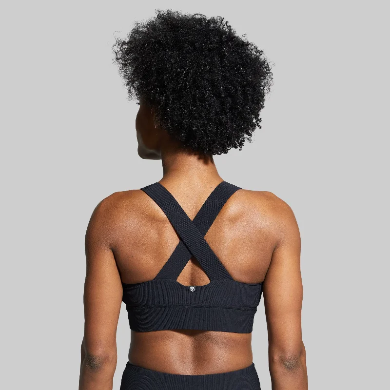 All or Nothing Sports Bra (Black)