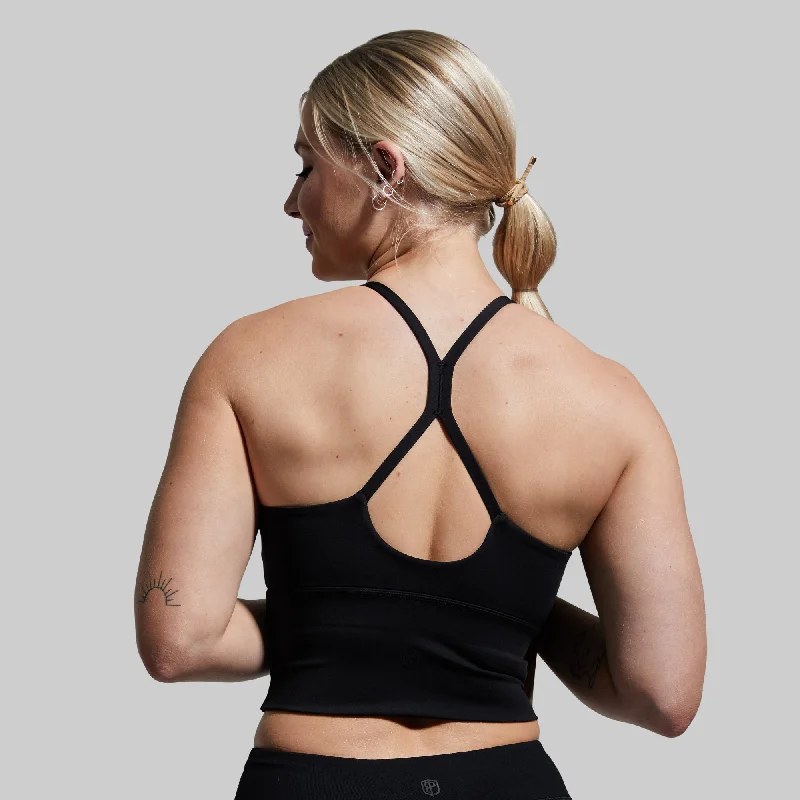 Om The Day Sports Bra 2.0 (Black)