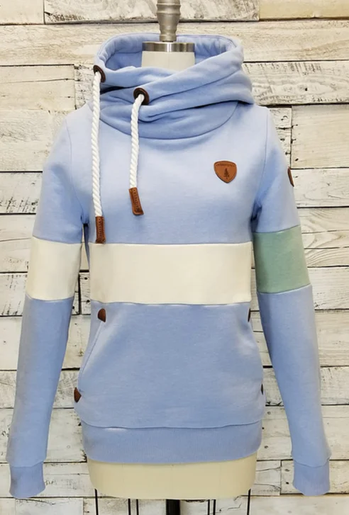 Dasha Baby Blue Jay Mix Hoodie