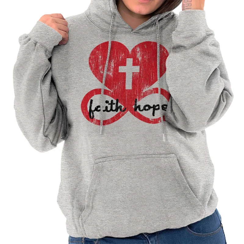 Love Faith Hope Hoodie