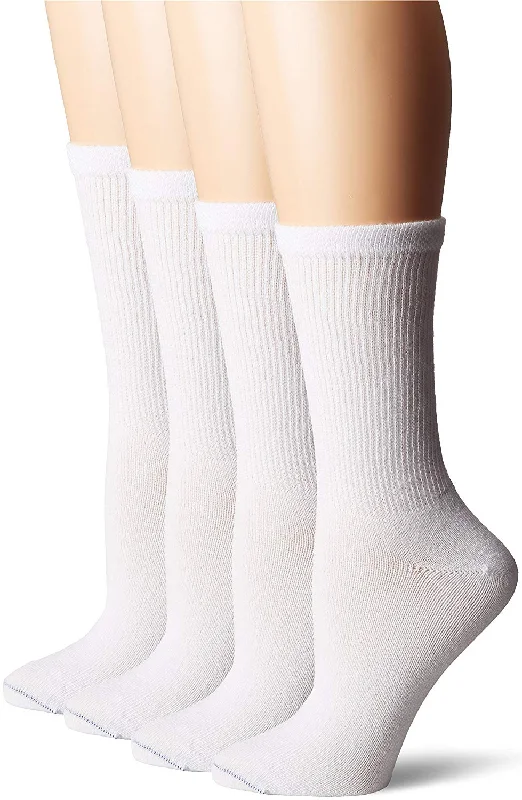 Dr. Scholls Womens Diabetes and Circulatory Crew Socks 4 Pair