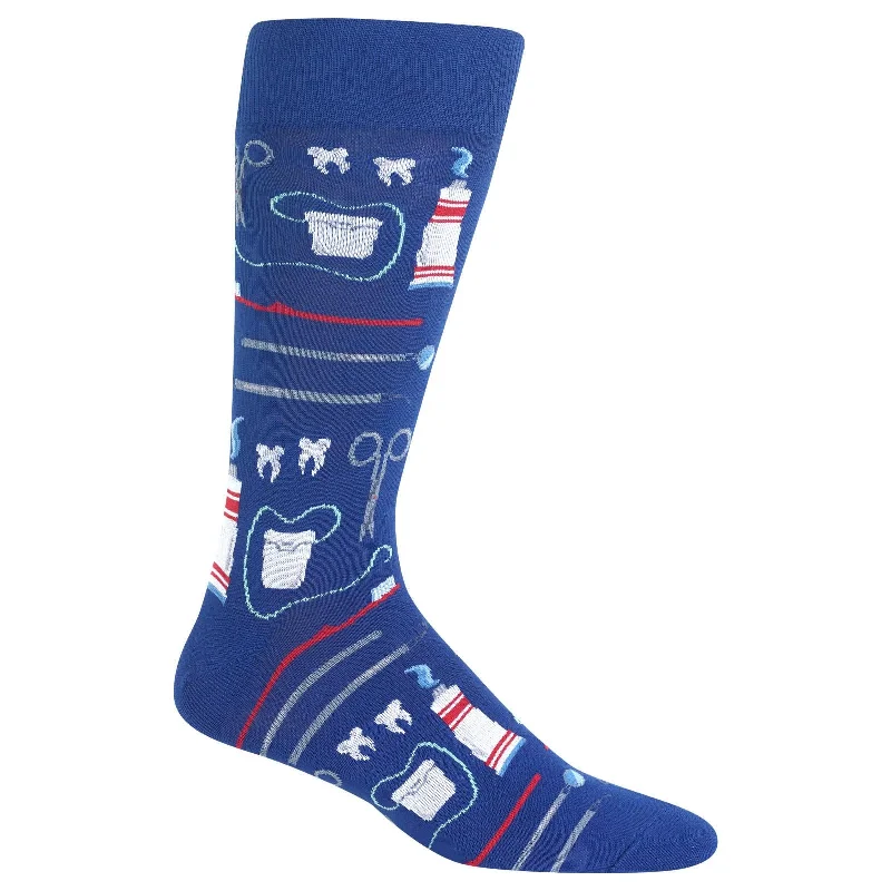 Hot Sox Mens Dentist Crew Socks