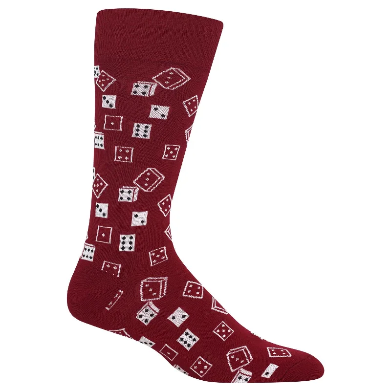 Hot Sox Mens Dice Socks