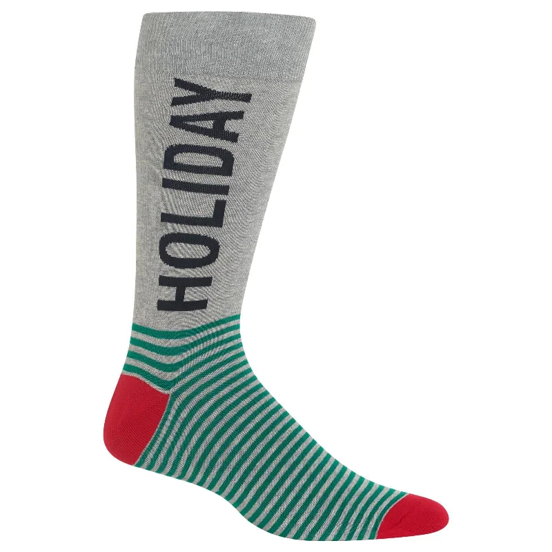 Hot Sox Mens Holiday Crew Socks