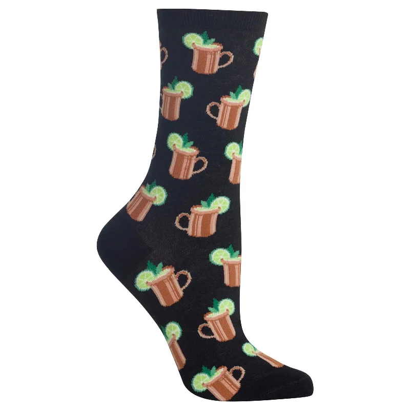 Hot Sox Womens Moscow Mule Crew Socks