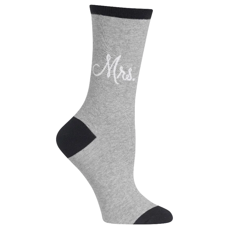 Hot Sox Womens Mrs Crew Socks