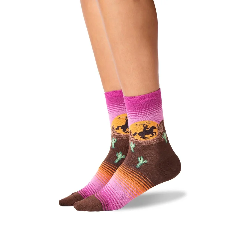 Hot Sox Womens Rodeo Crew Socks