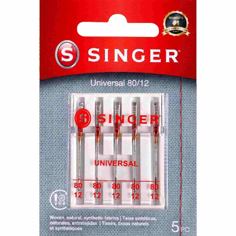 SINGER® Universal Needles Size 80/12